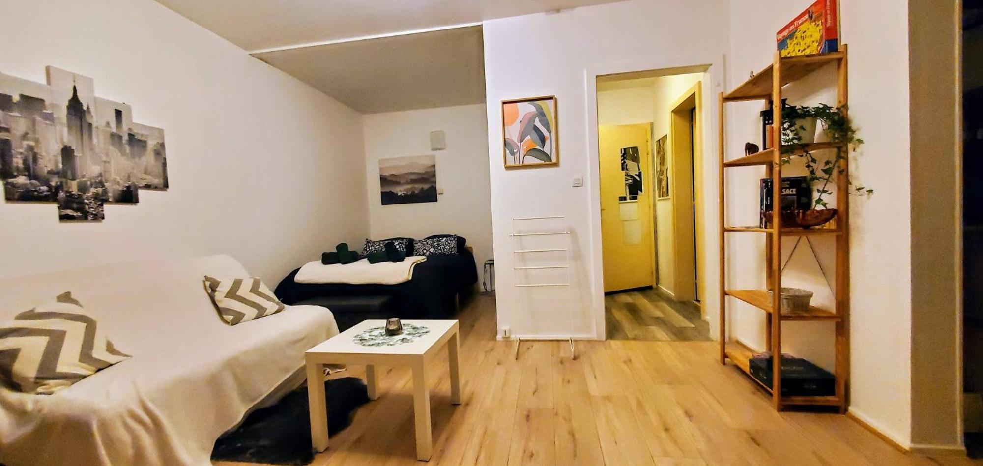 Studio Rdc Calme Avec Parking Ferme Pres Autoroute Et Tram C Mulhouse Eksteriør bilde