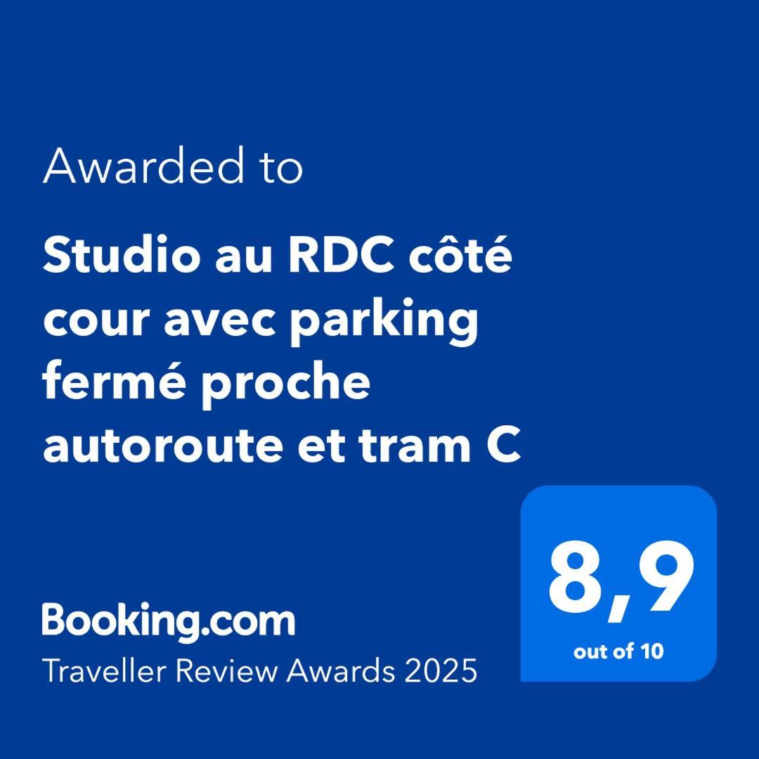 Studio Rdc Calme Avec Parking Ferme Pres Autoroute Et Tram C Mulhouse Eksteriør bilde